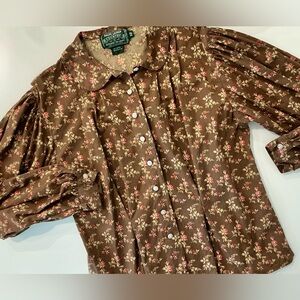 Vintage Ralph Lauren Country Top Sz 12